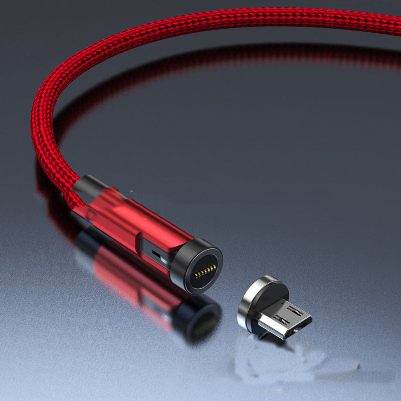 Compatible with Apple , Rotating 3A Fast Charging Magnetic Data Cable Compatible with Apple , Rotating 3A Fast Charging Magnetic Data Cable